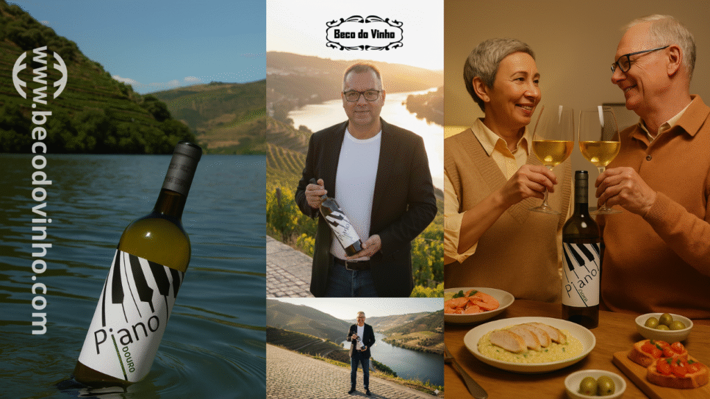 Detalhes sobre o Vinho Branco Piano DOC Douro